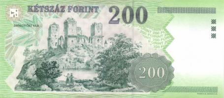 1998. 200Ft (3x) egymásutáni sorszámmal T:I-