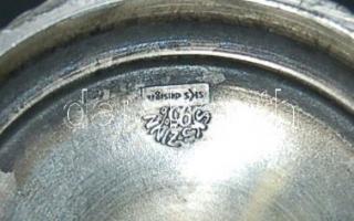 Domborművel díszített vadászkupa 18,5cm-es magassággal, szép állapotban