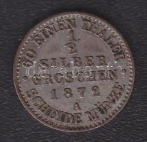 Német államok/ Preussen 1872A 2 1/2Slgr Ag T:2/2-