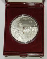 DN "Kossuth Lajos" Ag emlékérem 31,103g T:PP eredeti dísztokban, tanúsítvánnyal!