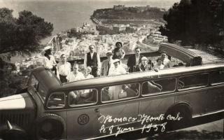 Monte Carlo sightseeing automobus 1938 photo