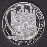 San Marino 2006. 5€ emlékpénz Ag T:PP bőr dísztokban, tanúsítvánnyal!