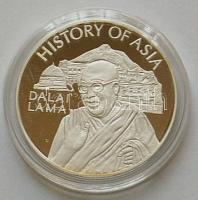 Cook-szigetek 2006. 1$ Ag "Ázsia történelme-Dalai Lama" T:PP tanúsítvánnyal!
