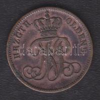 Német Államok/Oldenburg 1864. 3 Schwaren Cu T:2-