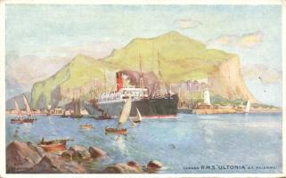 RMS Ultonia at Palermo s: Odin Rosenvinge