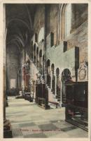 Trento, Scala nell interno del Duomo / cathedral interior