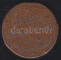 1849NB 3kr "Szabadságharc" T:3 ü.