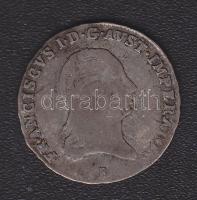 Ausztria/magyar verdejel 1821B 3Kr Ag II.Ferenc T:3+/3