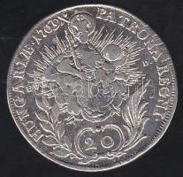 Ausztria/magyar verdejel 1769B 20kr Ag T:3+