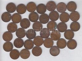 Németország/Weimari Köztársaság 1923-1936. 1Pf (37x) T:2,3