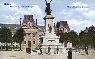 Sedan, Museum, Ruhmesdenkmal, Platz D'Alsace-Lorraine / museum and monument, square