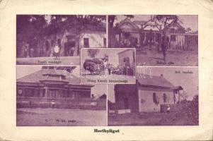 Horthyliget vasúti vendéglővel, a Balogh-villával és Hideg Károly bérgazdaságával So.Stpl