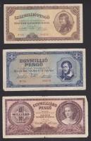 Vegyes magyar bankjegy (10x) és külföldi / magyar érem (15x) tétel T:vegyes