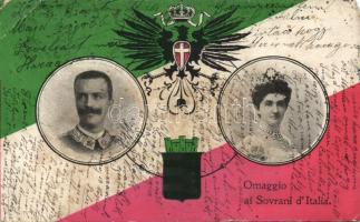Victor Emmanuel III of Italy and Queen Elena (EM)