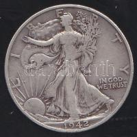 USA 1942S. 1/2$ Ag "Walking" T:3