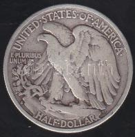 USA 1942S. 1/2$ Ag "Walking" T:3