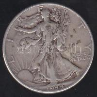 USA 1944. 1/2$ Ag "Walking" T:3