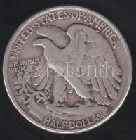 USA 1944. 1/2$ Ag "Walking" T:3