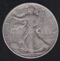 USA 1946S. 1/2$ Ag "Walking" T:3