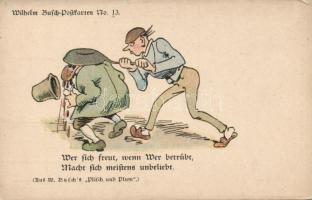 Wilhelm Busch postcard no. 13. humour