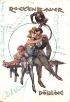 Rockenbauer Restaurant Döbling artist signed