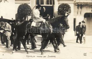 Horse race; Kéfalin ridden by Sharpe photo