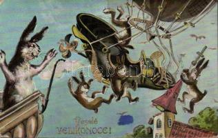 Easter bunny balloon (Rb)