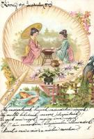 Japanese folklore litho