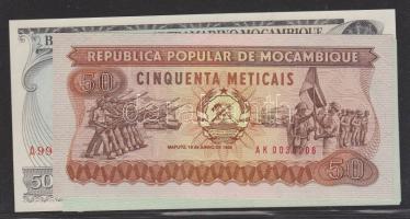 Mozambik 1970. 50Esc + 1983. 100Esc + 1986. 50Esc T:I