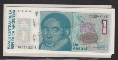 Argentína 1976-91. 1A (2x), 5A (2x), 10A (2x), 50A (2x), 100A (2x), 5000P T:I összesen 11db