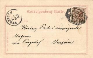 1898 Lebenberg (Monteleone) castle, floral