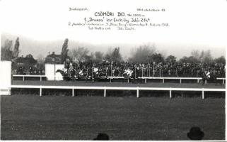 Horse race Budapest 19 Oct 1941 photo