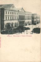 Bari town hall and Piccinni Theatre