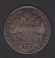 Ausztria 1815A 10Kr Ag II.Ferenc T:3/3+