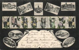 Mannheim with railway station