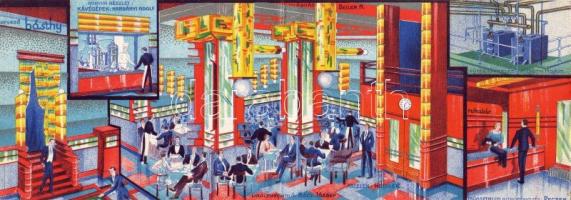 Faltkarte s: Básthy Litho