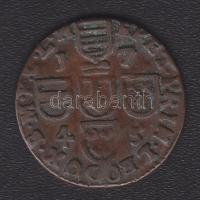 Belgium / Liege 1745. 1Liard "Theodore" T:2-