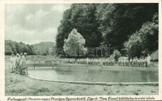 Farkasgyepű Országos Gyermekvédő Liga Dr. Vass József üdülőtelep és erdei iskola