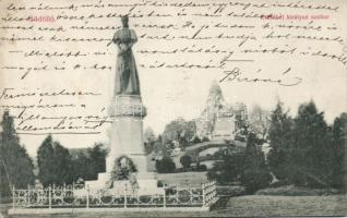 Gödöllő Erzsébet Királyné szobra (EB)