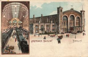 Berlin Stettiner Railway Station litho s: Kulas (EB)