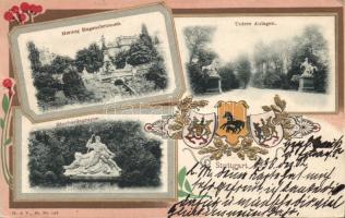 Stuttgart Emb. litho (small tear)