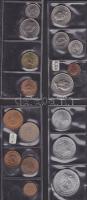 Kis világpénz tétel 17klf pénzérme Belize, Kambodzsa, El Salvador, Mexikó T:1,2