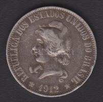 Brazília 1912. 2000R Ag T:2-/3+ ph