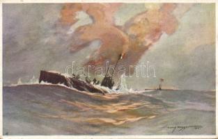 Destruction of the Italian submarine Nereide s: Harry Heusser