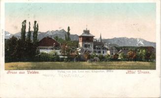 1899 Velden Hotel Wrann