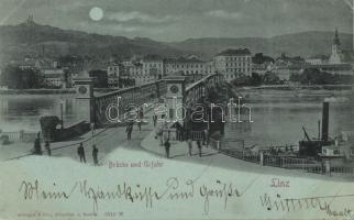 Linz bridge at night (EK)