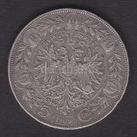 Ausztria 1909. 5K Ag T:2-