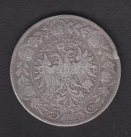 Ausztria 1900. 5K Ag T:3 ph