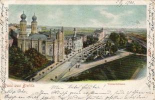 Bielitz mit Synagoge