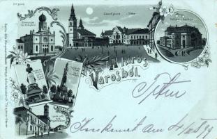 1899 Kecskemét mit Synagoge